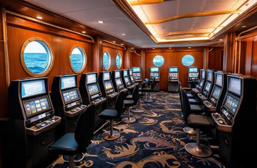 Cruise gaming room