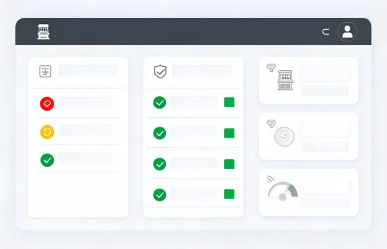 Structured operator dashboard